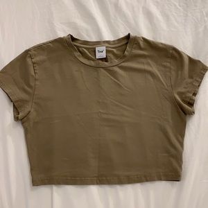 TNA/ARITZIA BROWN TOP